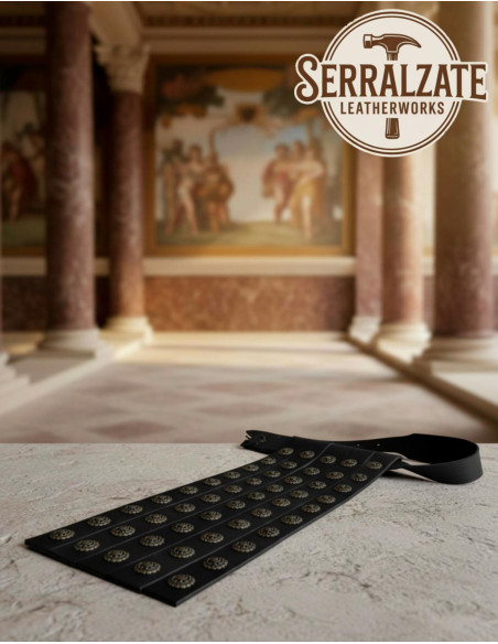 Cintura militare romana in pelle...
