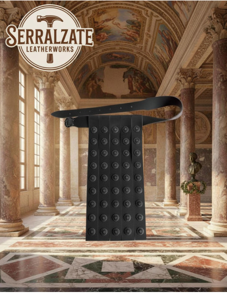 Cintura militare romana in pelle...