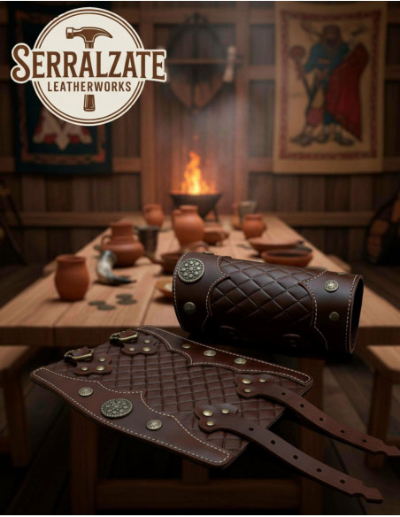 Bracciali in pelle marrone Bertrand...