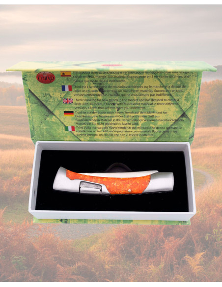 Coltello Third acciaio 440 manico...