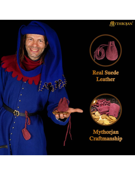 Pacchetto di 2 borse medievali in...