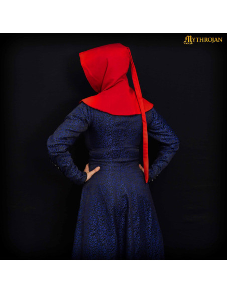 Gugel medieval in lana con bottoni XV...