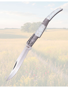 Navaja Third Serie Seda Perla CNC Acciaio Inox