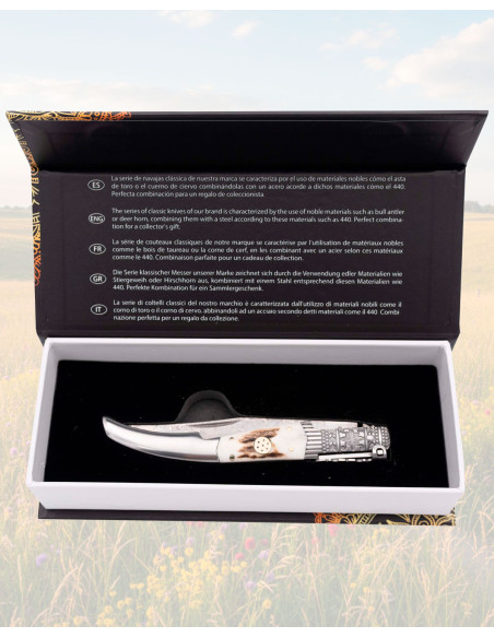 Coltello di Carracca in Damasco e...