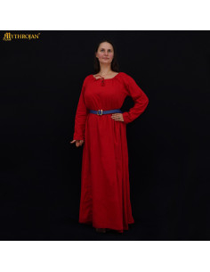 Vestito medieval lungo in cotone modello Maiden, colore...