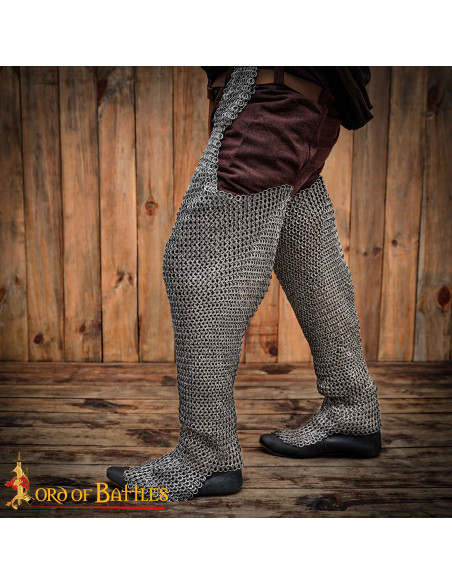 Pantaloni in maglia di acciaio,...