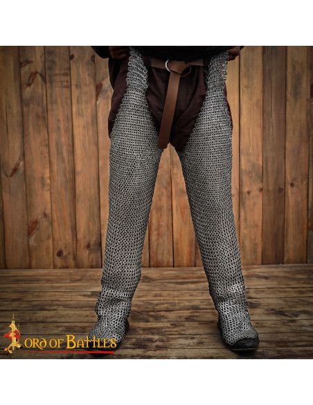 Pantaloni in maglia di acciaio,...