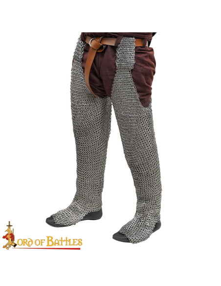 Pantaloni in maglia di acciaio,...