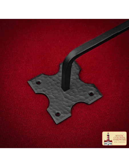  Porta-asciugamani medievale in ferro...