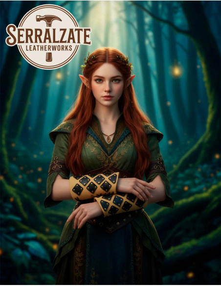 Bracciali da guerriero fantasy in...