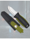 Coltello tattico Albainox nero-verde con fodero