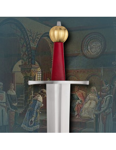 Spada medievale del Senescal Secoli XIV, con fodero