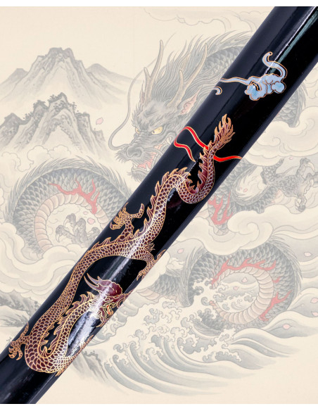 Katana Funzionale Acciaio 1045 Fodero...