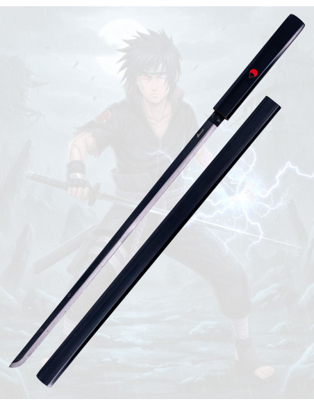 Katana decorativa nera Sasuke Uchiha...