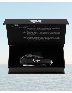 Coltello del contrammiraglio Tramuntana, manico in legno... 2