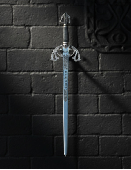 Spada Tizona Cid, finitura argento