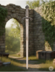 Spada Alfonso X, finitura rustica 2