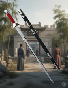 Spada Jian con fodero