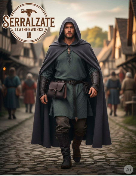 Borsa da cintura medievale per...