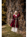 Cappotto vichingo da donna Birka Skadi, rosso