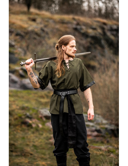 Camicia uomo medievale Hagen con...