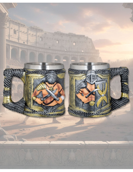 Tazza medievale in resina modello...