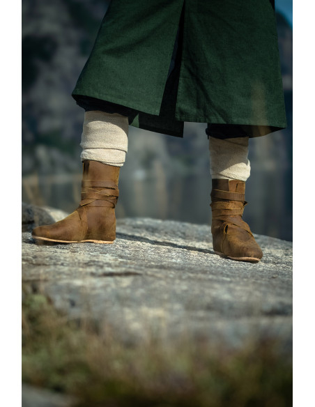 Tunica Vichinga Uomo Asgrim con Collo...