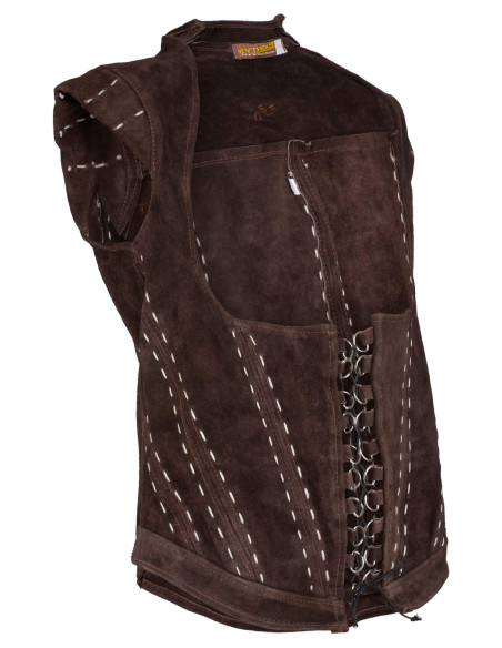 Corpetto medievale in pelle...