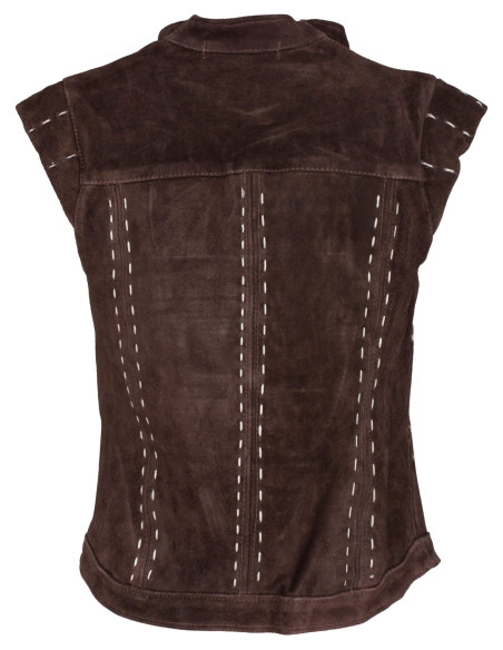 Corpetto medievale in pelle...