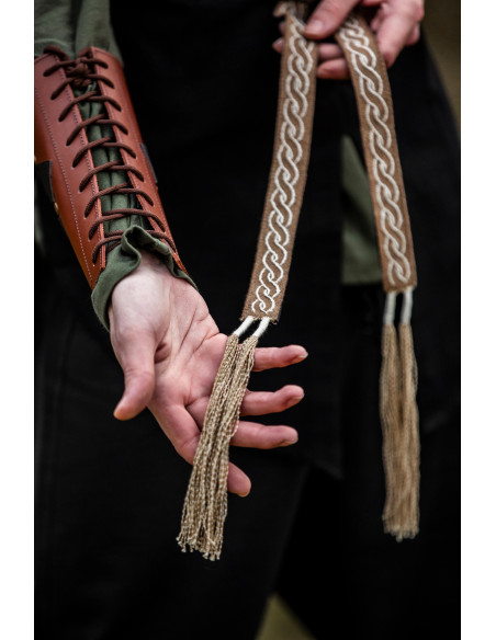 Cintura unisex modello Veigga beige...