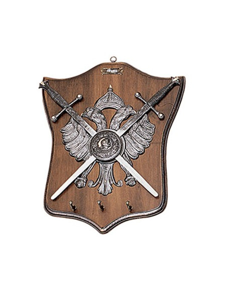 Panoplia di aquila a 2 teste, portachiavi