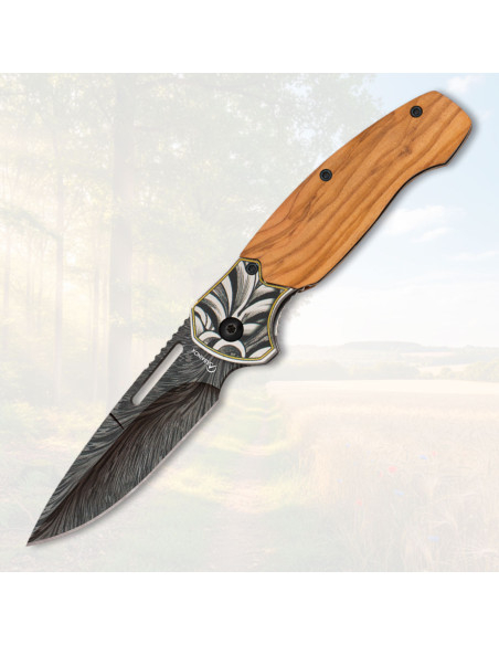 Coltello Albainox 3D decorato con...