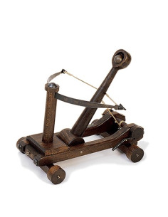 Catapulta medievale (31 x 30 x 30 cm.)