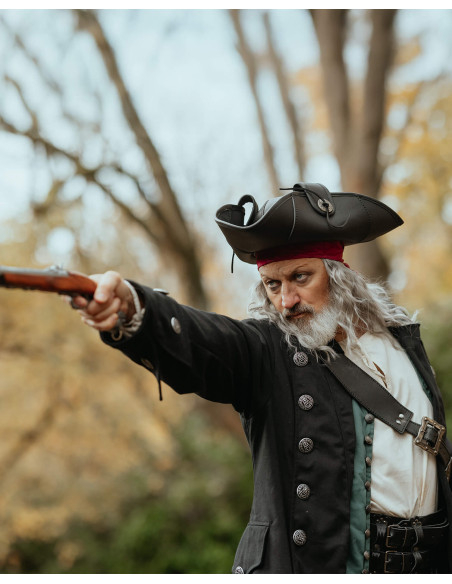 Cappello da pirata in pelle modello...