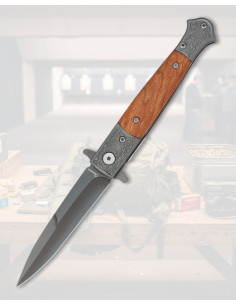 coltello Albainox. legno zebra