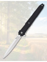 Coltello Albainox ABS nero, lama in acciaio inox da 9,5 cm
