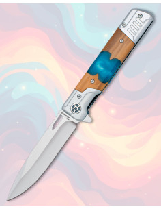 Coltello Albainox lama 10 cm in acciaio inox e manico in...