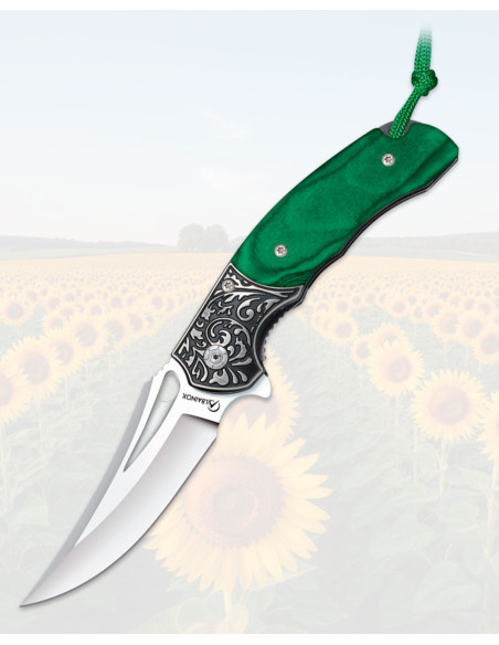 Coltello Albainox Stamina Verde Lama...