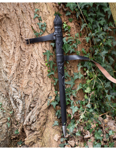 Calzino per spada in legno rivestito, modello Malden