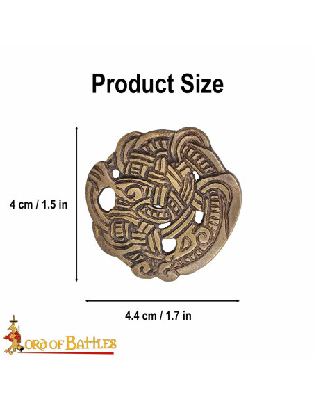 Decorazione vichinga per cintura in...