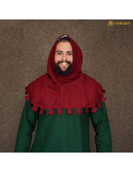 Gugel medieval in lana modello...