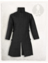 Gambeson medievale imbottito modello Burkhard, colore nero