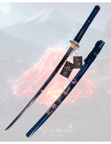 Katana Kuro Kami Fuji No Homura modello AOI
