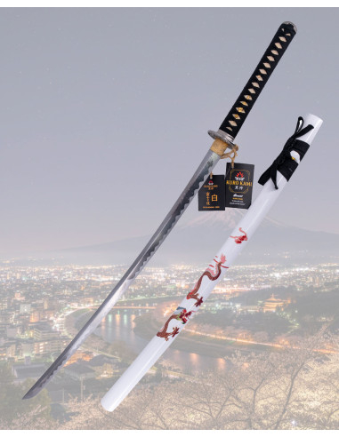 Katana Kuro Kami Fuji No Homura modello SHIRO