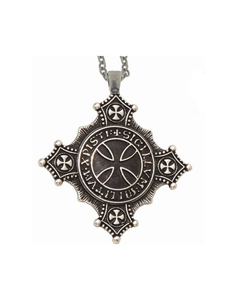 Ciondolo Croce Templare