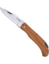 Coltello tascabile backlock, manico in noce