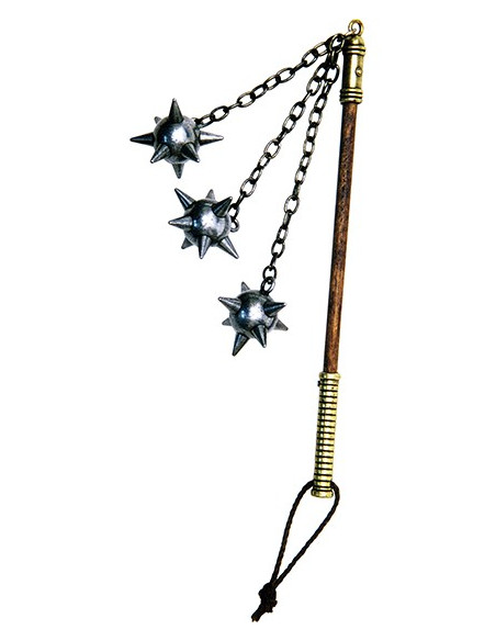 Mini mazza 3 teste, manico lungo