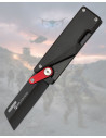 Coltello tattico K25 compatto da tasca nero