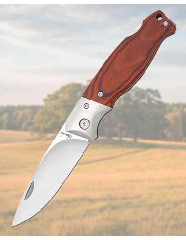 Coltello da Campo Albainox stamina rossa, lama 8,4 cm.
