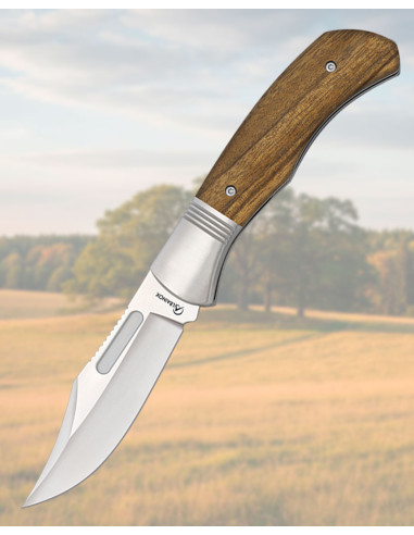 Coltello Albainox zebra, lama 9 cm. acciaio inox